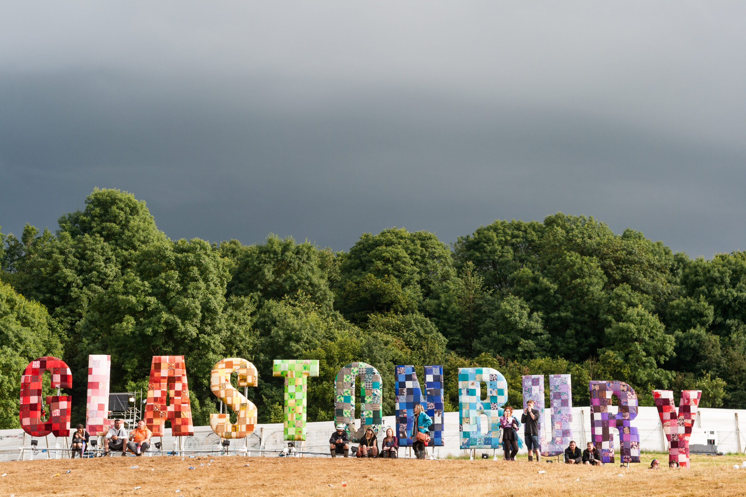 Glastonbury and its vivid presence